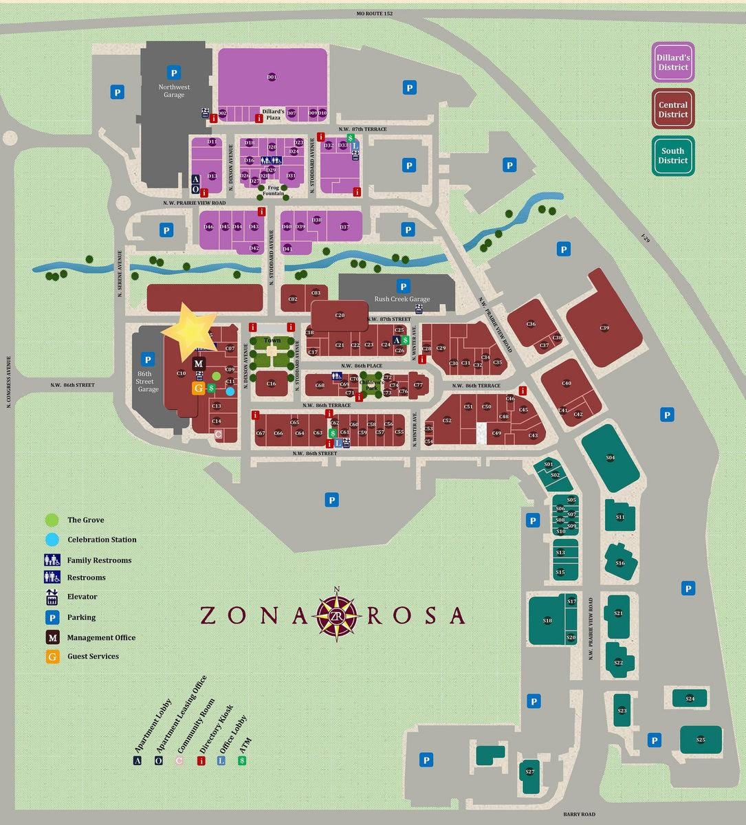 zona rosa মেক্সিকো শহর মানচিত্র