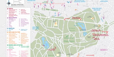 মানচিত্র polanco মেক্সিকো সিটি